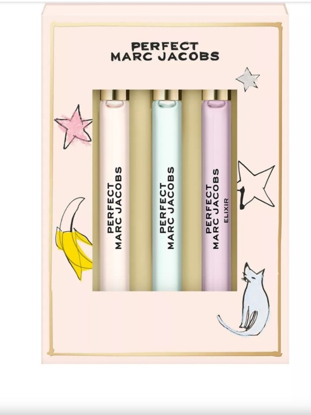 Perfect Marc Jacobs 3 pcs travel set Edp new (no box)